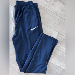 Men’s Dry Fit Zipped Bottom Jogger:  size Medium. Colour blue
